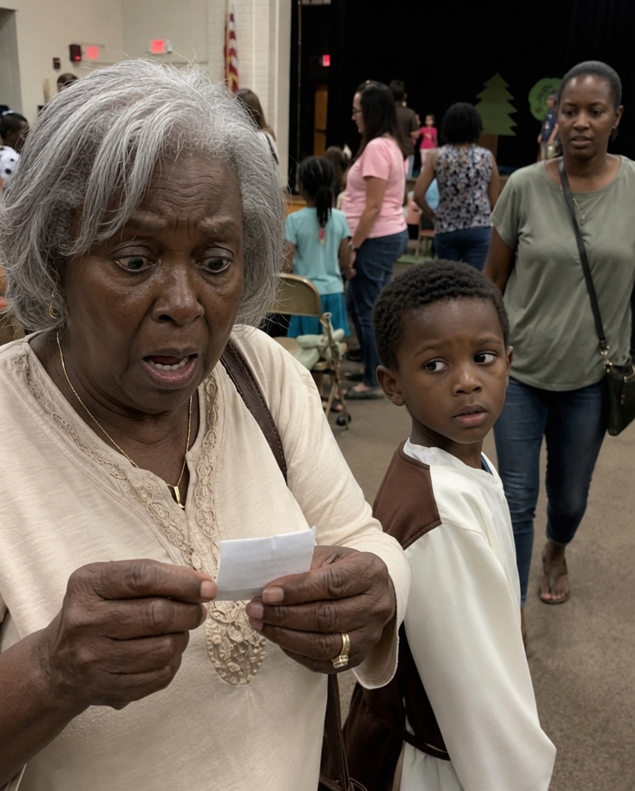 My DIL told my grandson to stop calling me grandma — then during his school play, he slipped a note into my hand that said, "Please don't let mommy see this."