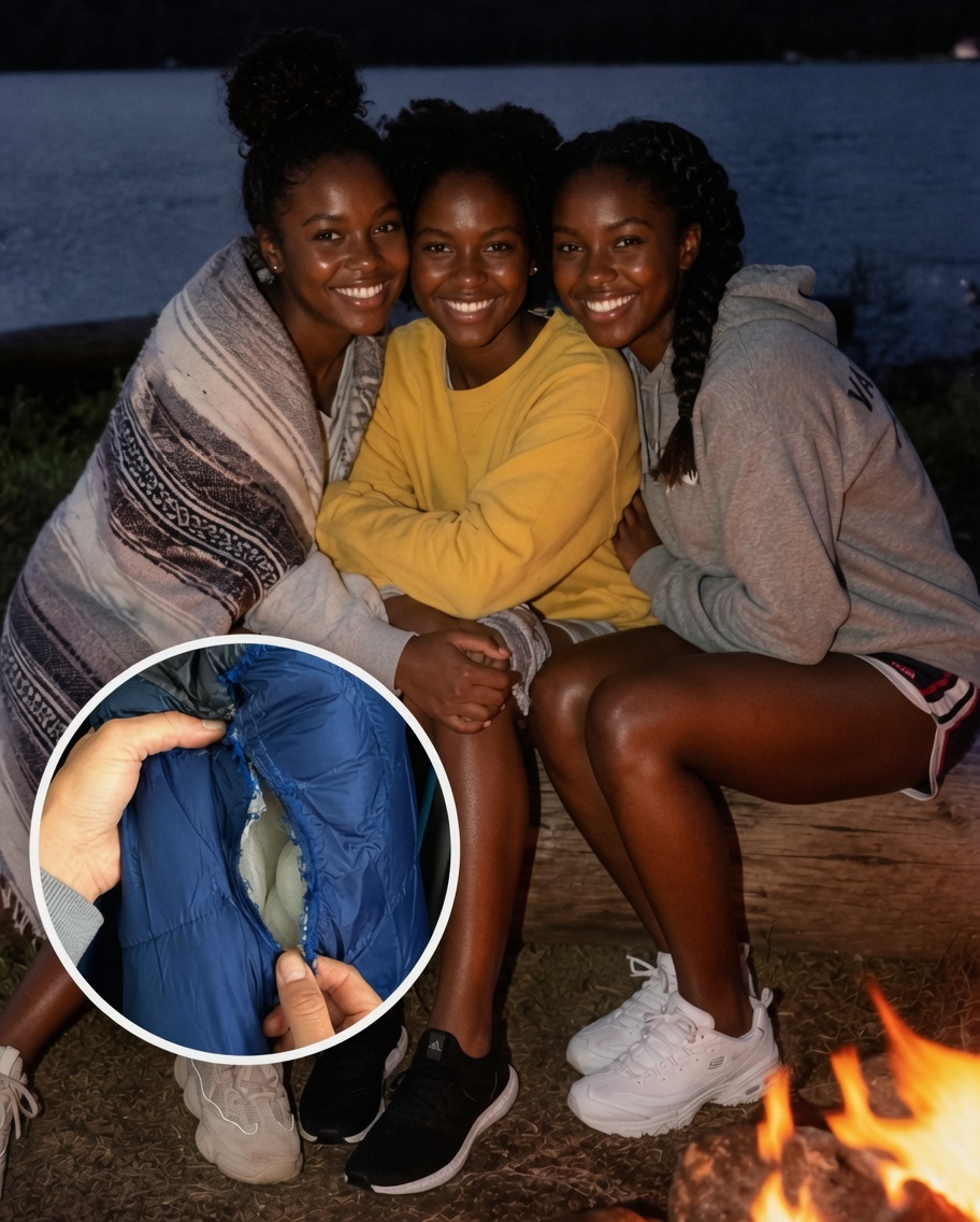 One of my triplet daughters never returned from a school trip by the lake — a year later, I found something hidden inside her sleeping bag that made me forget how to breathe.