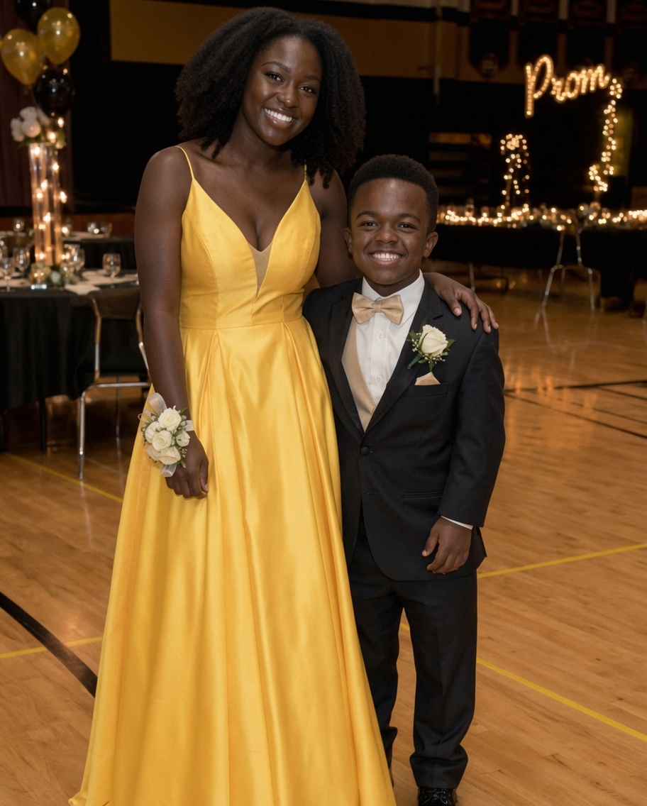 Everyone at school laughed at my boyfriend because of his height — but at prom, our teacher called us onto the stage and said words that left the entire room speechless.