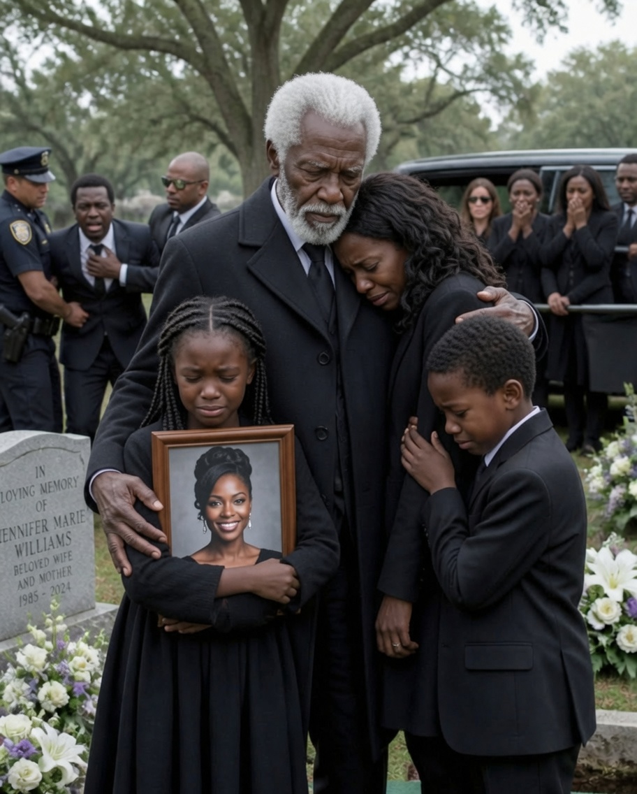 At my daughter's funeral, my son-in-law pointed at his daughters and announced, "They're going into foster care.