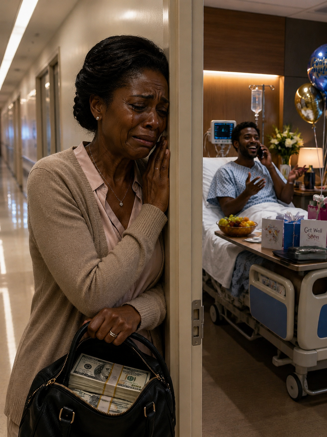 I Stepped Into the Hospital Carrying a $200 Million Lottery Ticket, Ready to Save My Only Son—Until I Overheard Him Say, "Mom Will Always Bail Me Out." I Never Entered His Room.