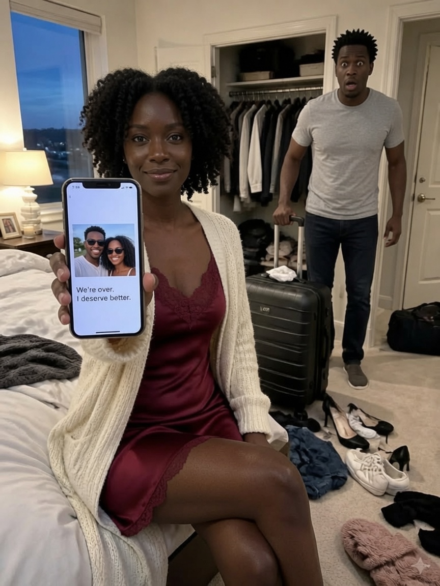 At 2 AM, my husband secretly packed his luggage and slipped out of our bedroom like a thief.