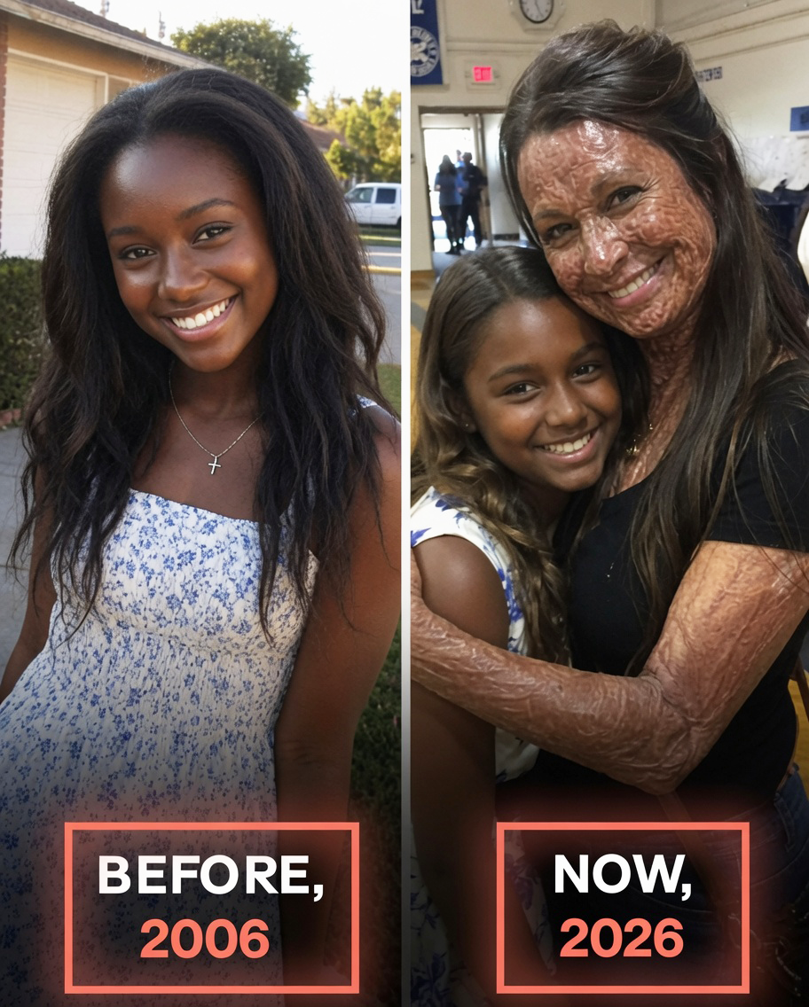 MY DAUGHTER WAS MOCKED FOR MY SCARRED FACE — UNTIL A STRANGER WALKED INTO HER SCHOOL AND SAID, "IT'S TIME EVERYONE LEARNED WHAT THIS WOMAN HAS BEEN HIDING FOR 20 YEARS."