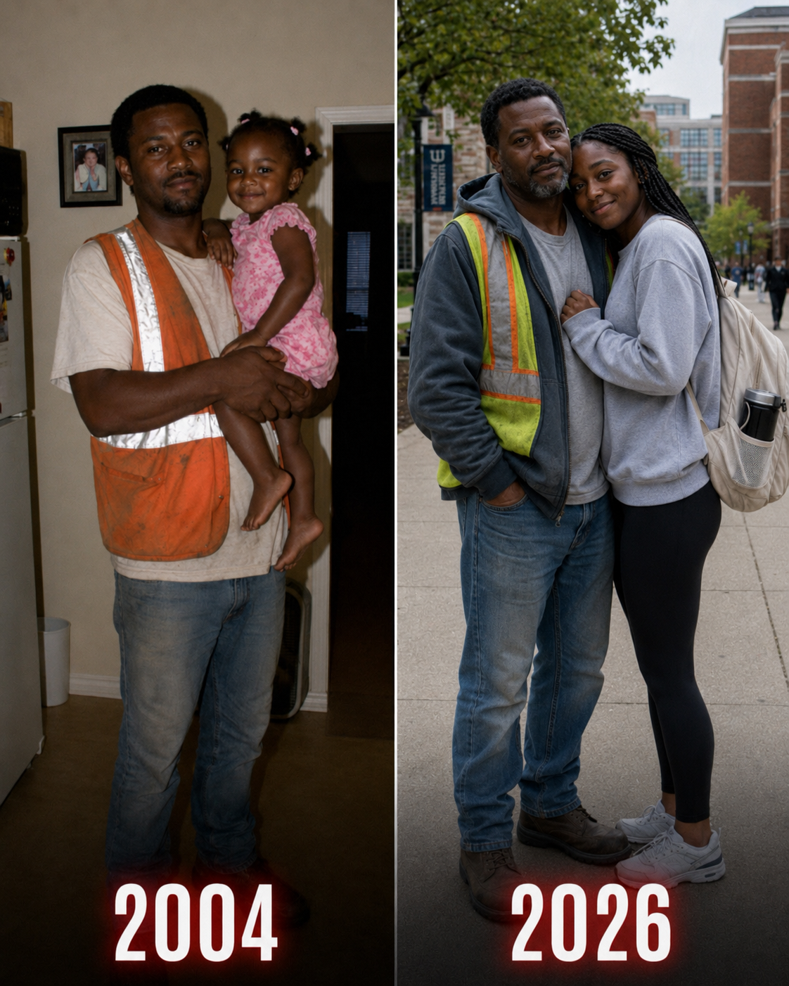 My dad quit college and worked construction to raise me after my mom went out to buy milk and never came back—when he died, his final note began with, "Daddy's Bug, I hope you'll forgive me..."