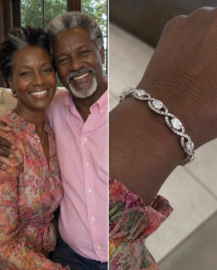 My husband bought me a diamond bracelet for our anniversary — but when I took it back to be resized, the saleswoman whispered, "I remember him.