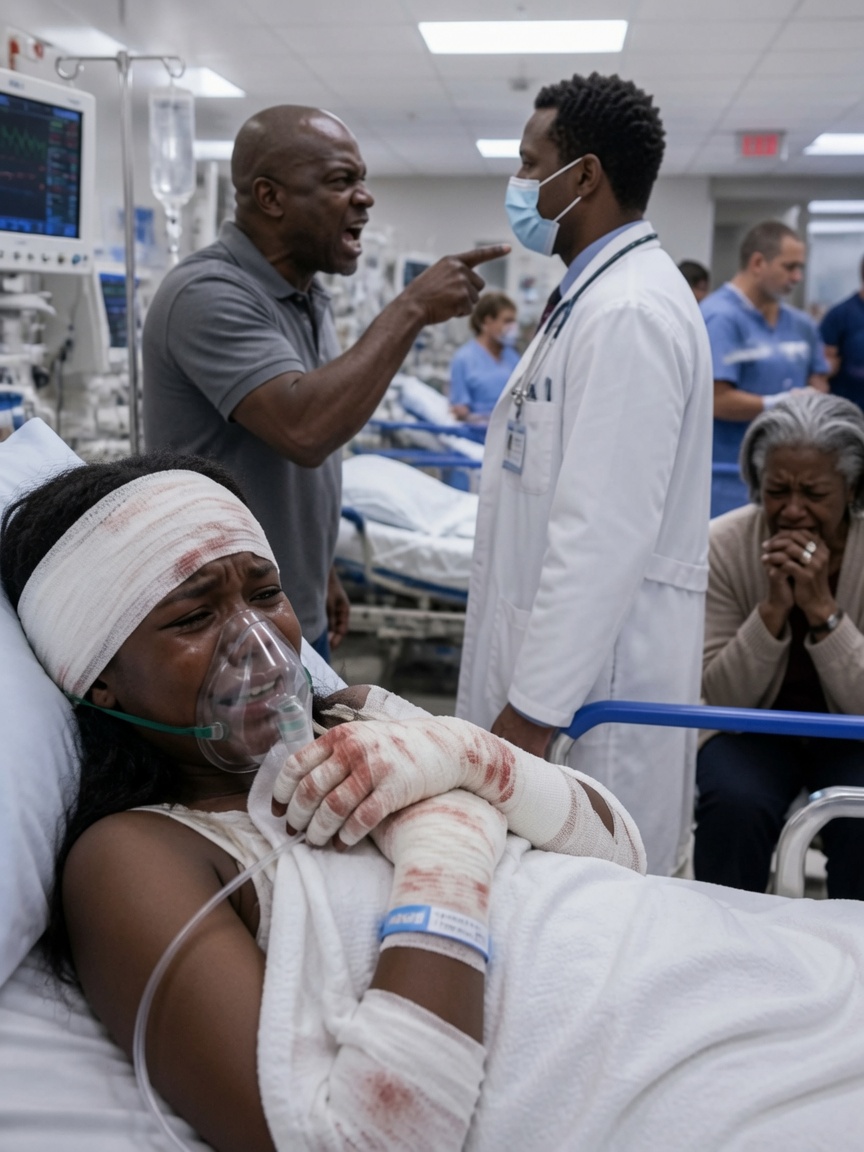 After my brother and I were rushed into emergency surgery from the same crash, my parents slammed a forged DNR order onto my chest, demanding, "Save him first.