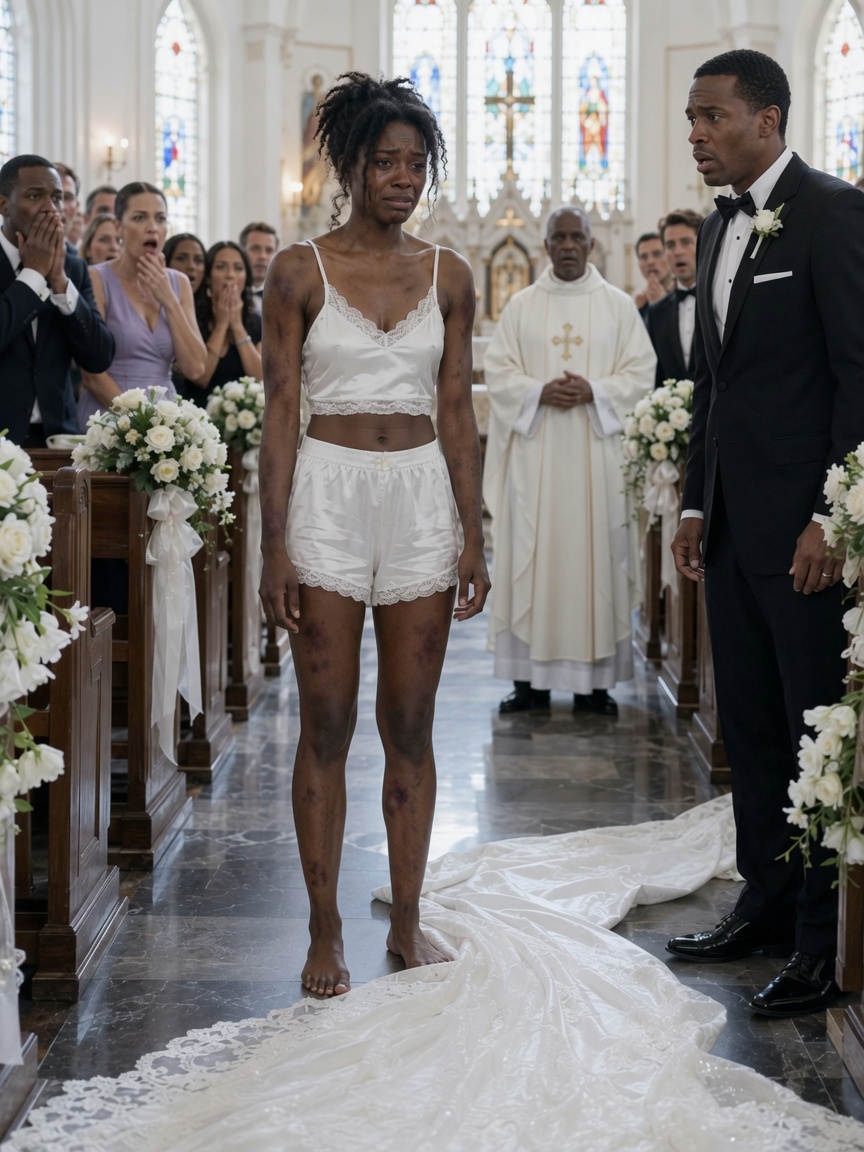 At the Wedding Altar, the Groom Tightened His Grip on My Hand and Whispered, "From This Moment, You Belong To Me.