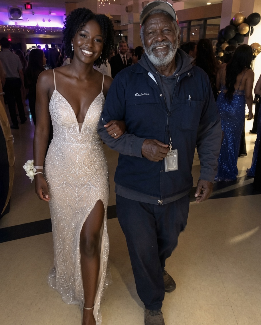 My daughter chose the school janitor to walk her across the graduation field instead of me