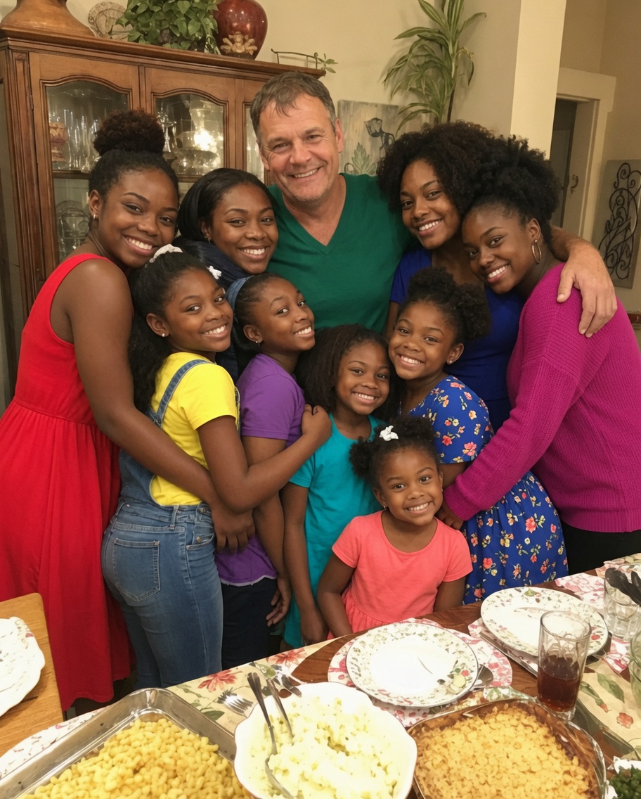 I ADOPTED 9 GIRLS AFTER MY FIRST LOVE DIED — ON THE 20TH ANNIVERSARY OF THEIR MOTHER'S DEATH, THEY SAID, "DAD, IT'S TIME YOU LEARNED WHAT WE'VE BEEN HIDING OUR WHOLE LIVES."