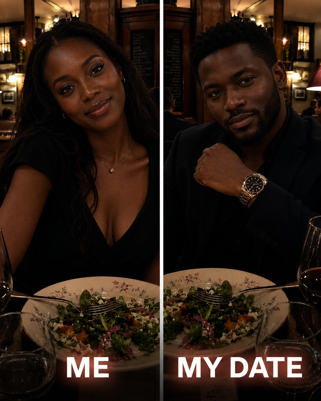 MY DATE SAID I COULDN'T HAVE DESSERT BECAUSE HE LIKED SKINNY WOMEN—SO I MADE SURE HE'D NEVER FORGET THAT DINNER.