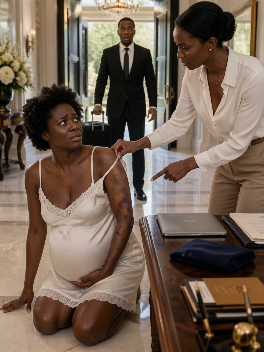 I Was Seven Months Pregnant When My Husband Stepped Home and Found His Sister Inspecting My Arm