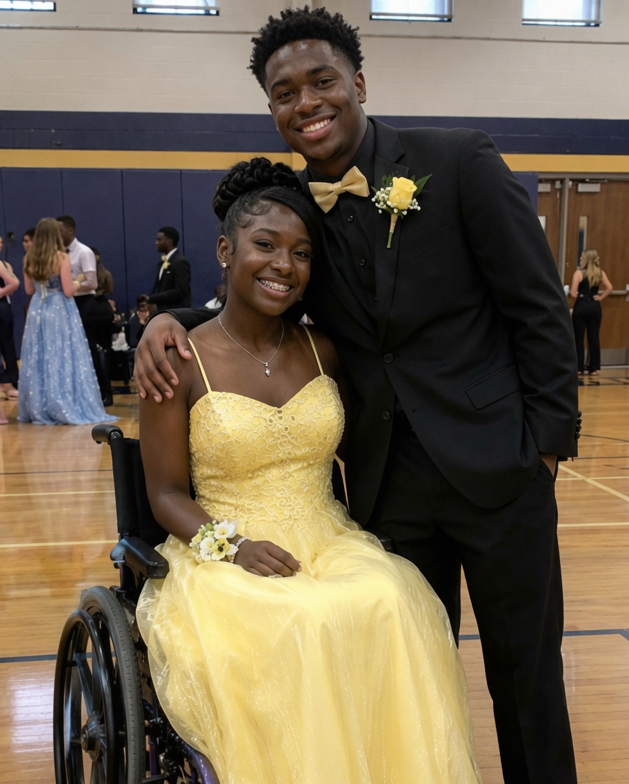 At prom, only one boy asked me to dance while everyone else ignored me because I was in a wheelchair — the next morning, a police officer knocked on my door and asked, "Do you know what he's done?"