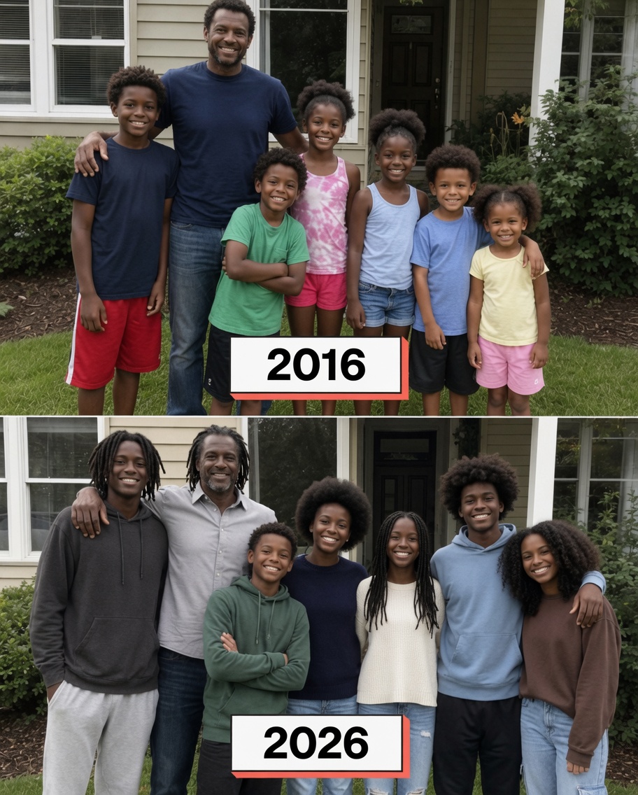 I gave up everything to raise my late fiancée's six children — 10 years later, her oldest son came to me and said, "Dad, I think you deserve to know the truth about Mom."