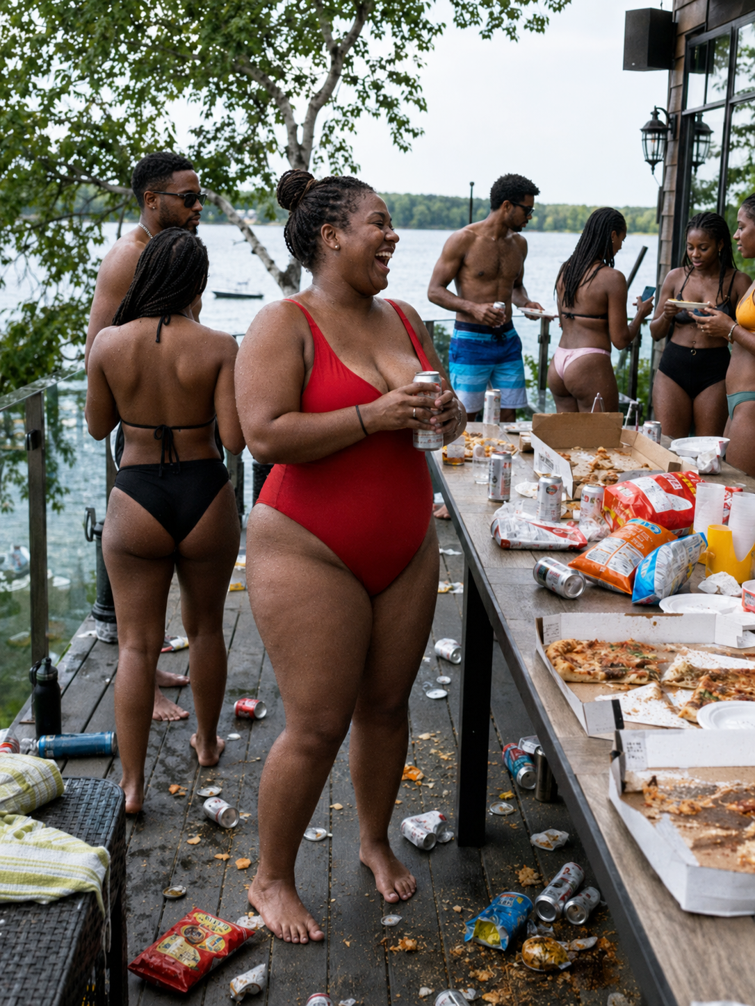 My SIL st*le the keys to my late mother's lake house to throw a party and turned the place INTO A PIGSTY — so I gave her a surprise of my own, and she didn't like it.