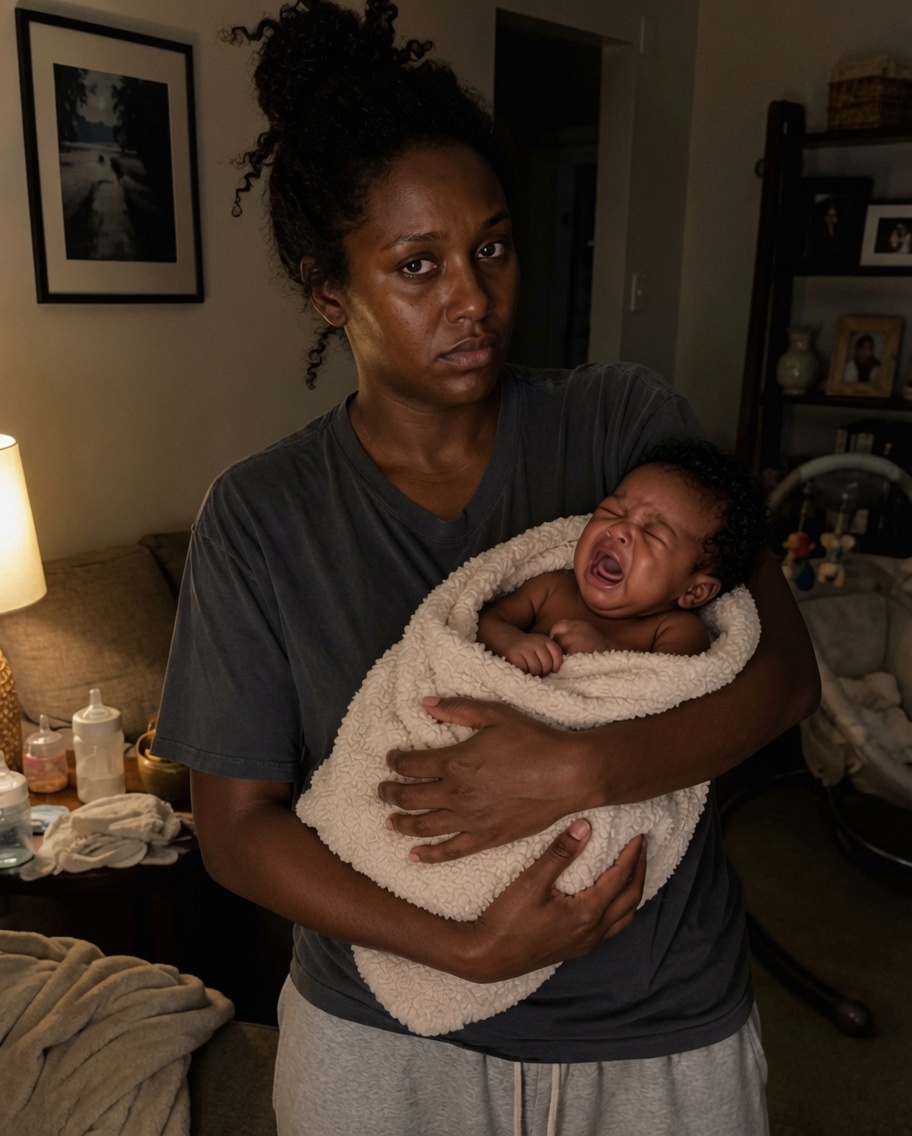 I was up for 48 hours with our sick baby when my MIL arrived, packed my husband's bags, and said "he didn't sign up for this"