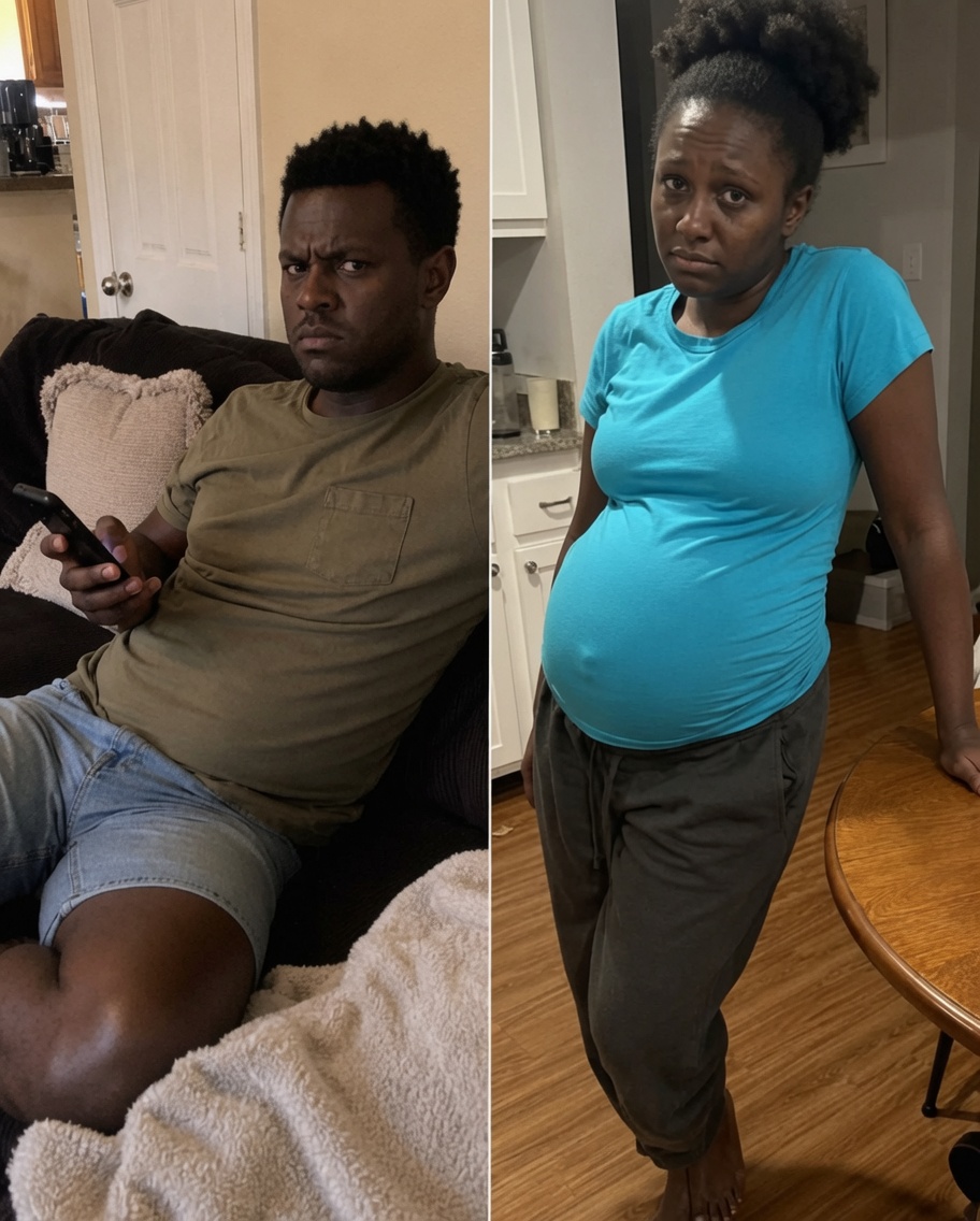 My husband rolled his eyes every time I asked for help during my pregnancy and finally laughed, "Pregnancy isn't an excuse to be useless"