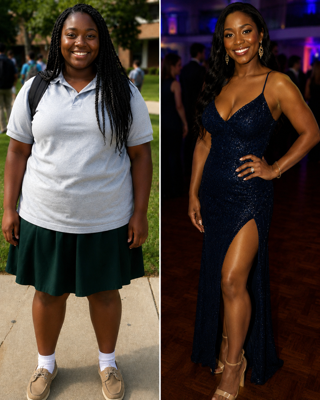 After losing 150 pounds, I went to my 10-year high school reunion — the prom queen's reaction when she saw me was something I'll never forget.