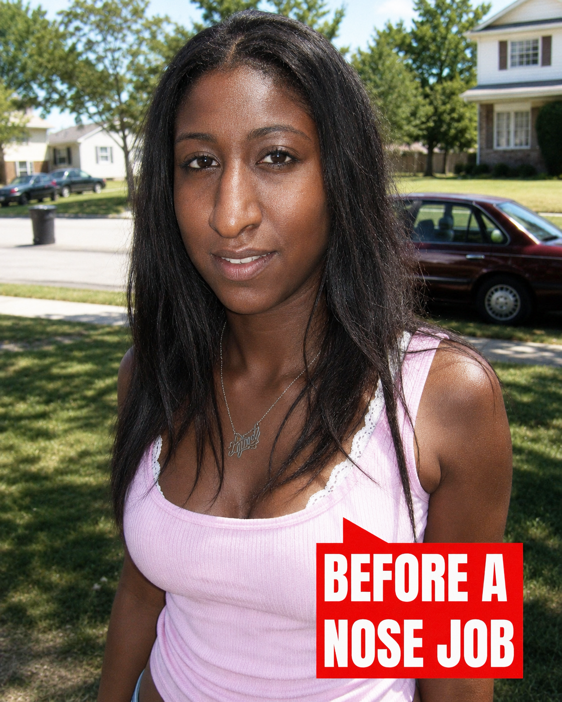 I got a nose job after years of being bullied — when I came home, my husband had removed every mirror.