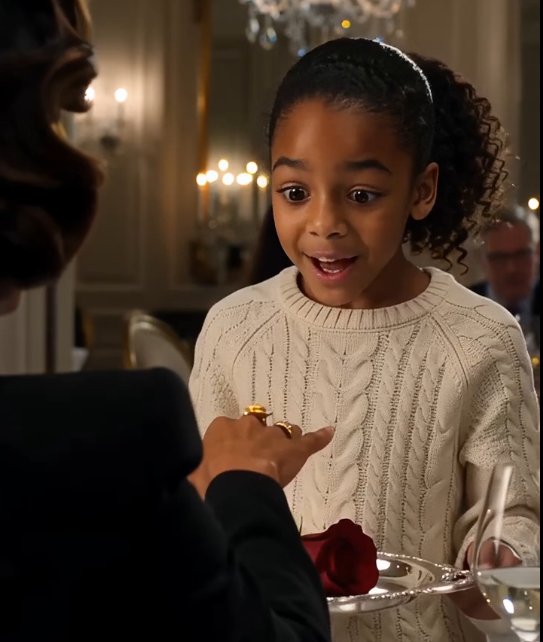 "Would you like a rose, ma'am?"