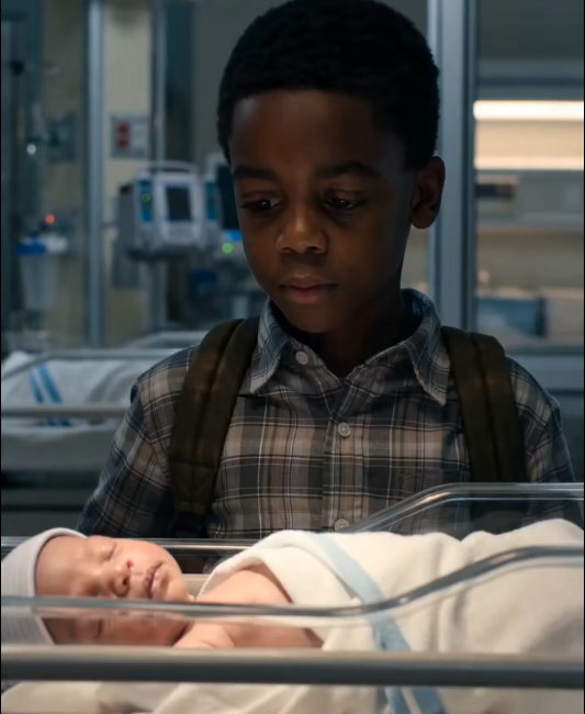 The baby was already pronounced de@d.