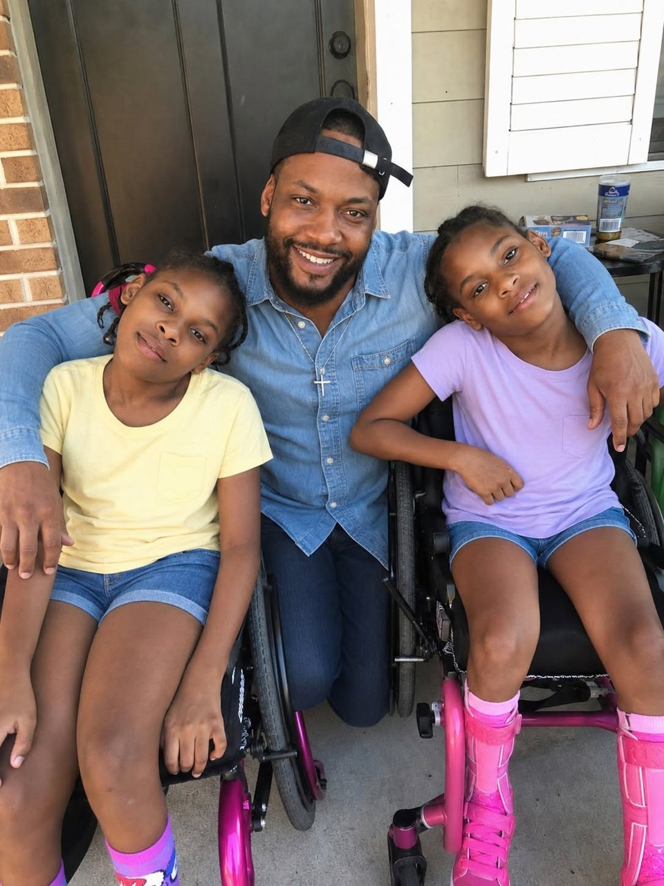 I RAISED MY DISABLED TWIN DAUGHTERS ALONE AFTER THEIR MOTHER WALKED OUT WHEN THEY WERE SIX—12 YEARS LATER, ON FATHER'S DAY, THEY LOOKED AT ME AND SAID, "DAD…