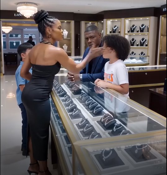 The lights inside Cartier & Sterling on Rodeo Drive was designed to make gold look heavy and women look expensive.