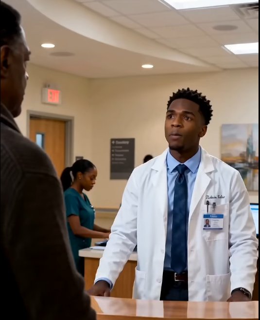 The doctor judged him before he even arrived at the desk.