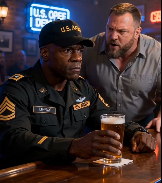 A dr*nk man demanded that an old veteran pay for his drinks, and when the veteran refused, he decided to humiliate him in front of the whole bar.