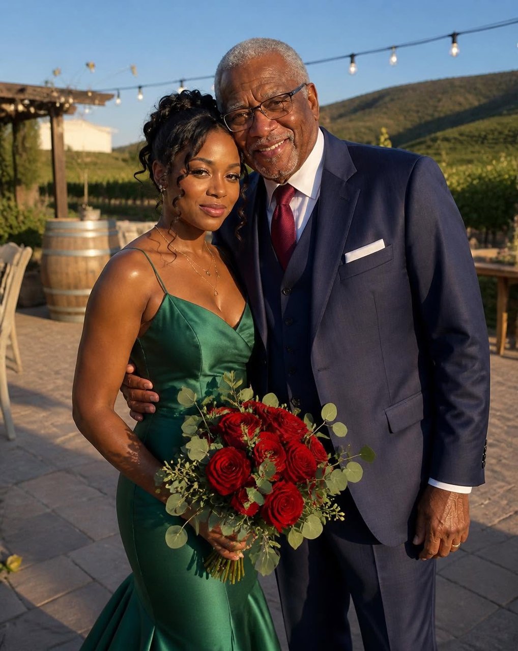 I married my friend's rich grandfather for his wealth — during our wedding night, he looked at me and said, "Since you're my wife…