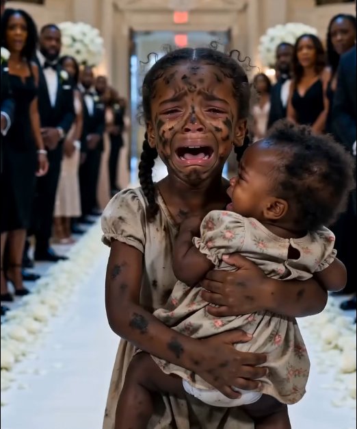 A bride demanded a dirty little girl be removed from her wedding…