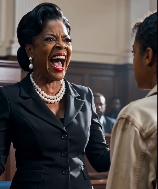The widow's voice cracked through the courtroom before the judge could even finish the opening call.