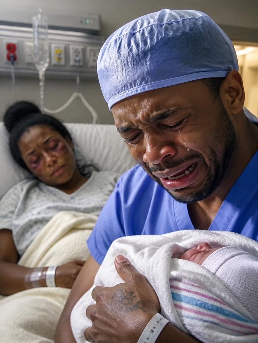 She went to the hospital to give birth, but the doctor burst into tears upon seeing the baby...