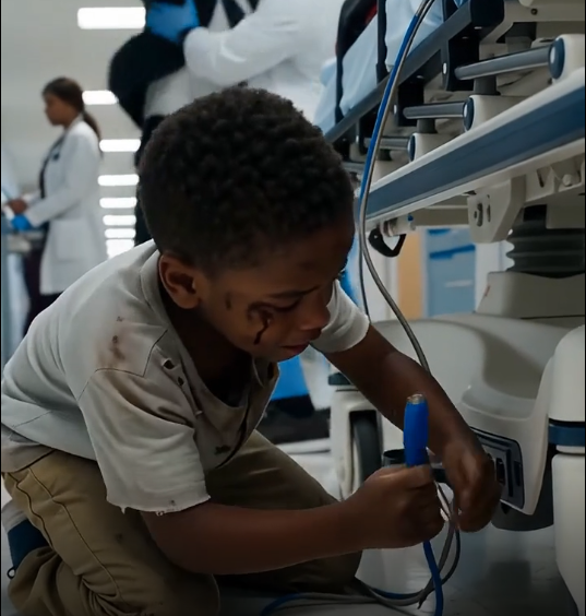 They Dragged a Dirty Boy Away from the Hospital Bed…