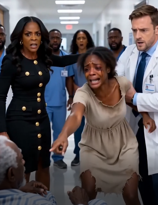 🏥 The entire VIP hospital floor turned against a little girl in seconds.