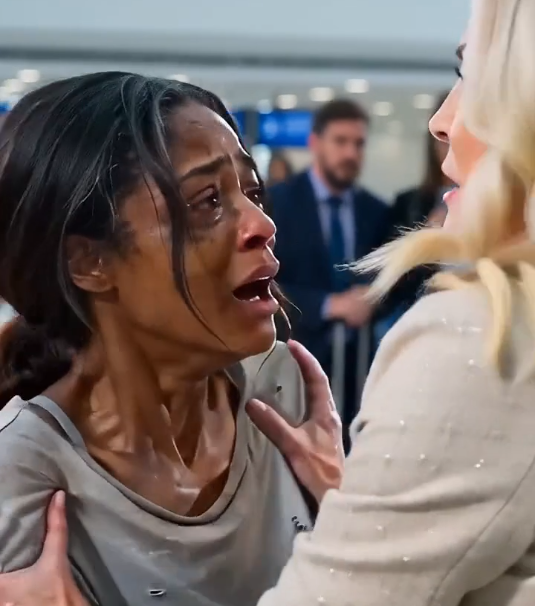 ✈️ The entire airport turned against a little girl in seconds.