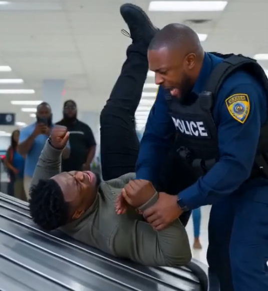 He Thought the Airport Was His Escape Route.