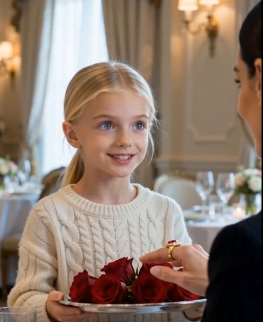 Would you like a rose, ma’am?”