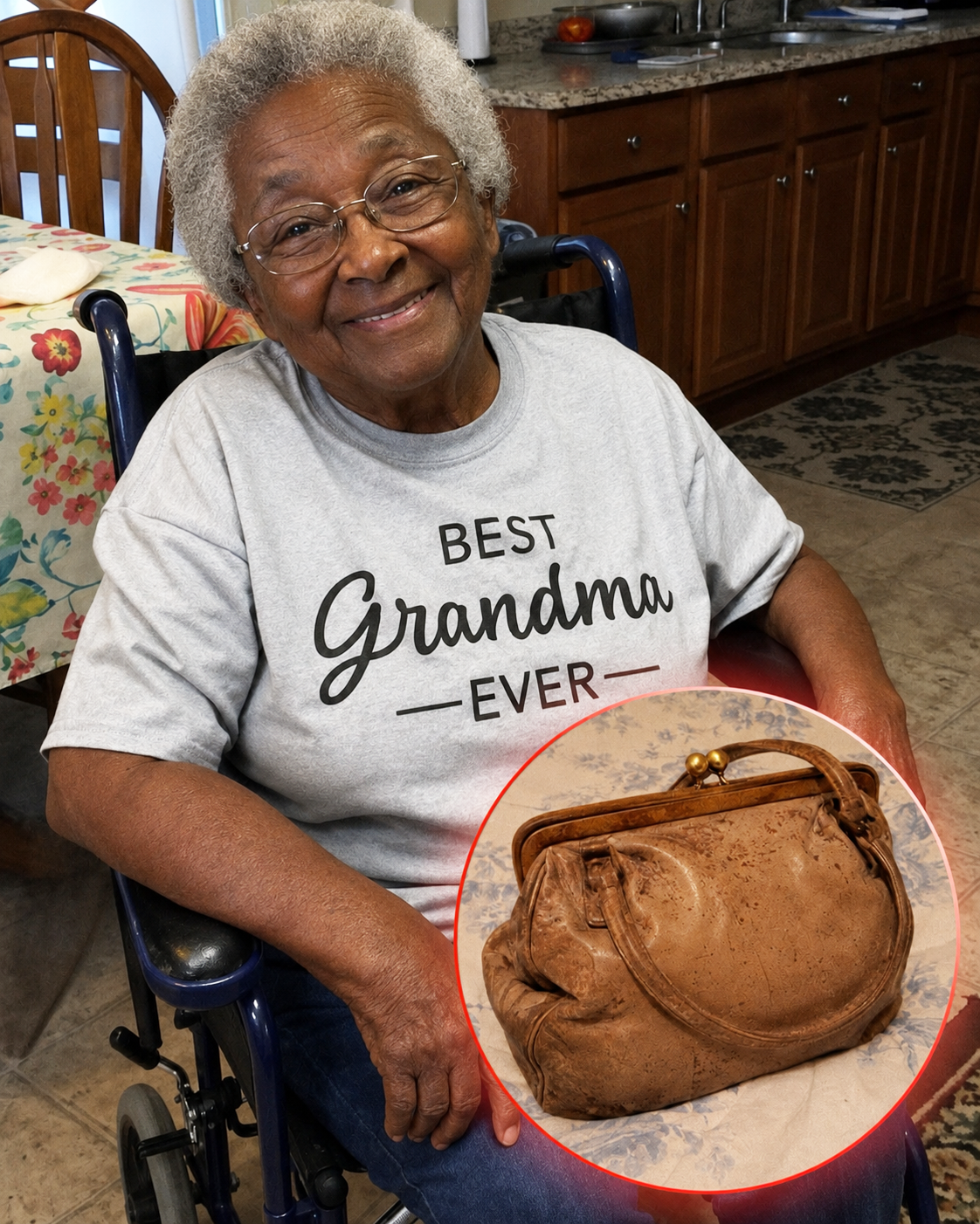 My grandma made us promise to bury her old handbag with her, but she wouldn't let a single person even peek inside for years