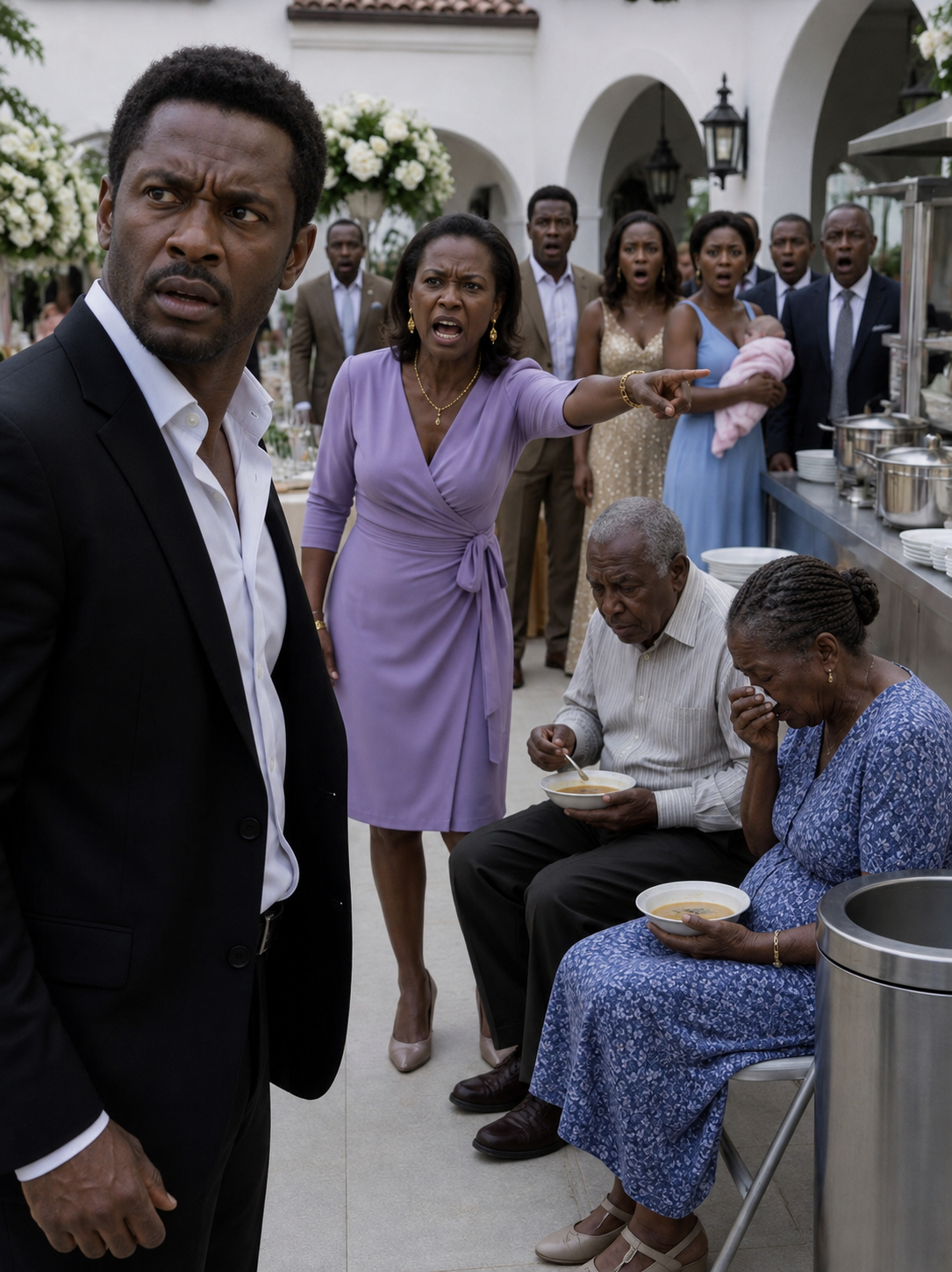 During My Son’s Lavish First Birthday Celebration, I Saw My Mother Pour Cold Soup Onto My In-Laws’ Plates and Order, “Finish Eating and Stay Out of Sight.”