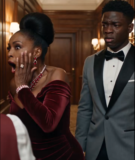 The Mansion Hallway Confrontation