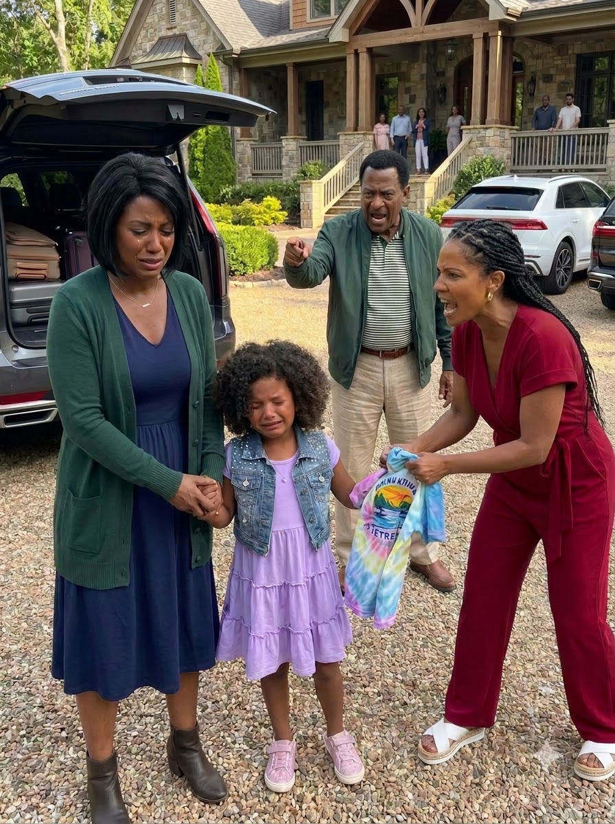 At our family retreat, my daughter reached for a matching T-shirt, but my sister grabbed it away and said it was only for "real families with mothers and fathers."