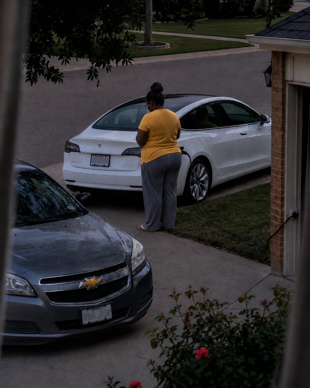 My neighbor was secretly charging her electric car from my house every night — instead of calling the police, I did something better to teach her a lesson.