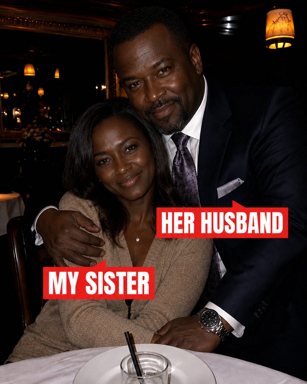 My sister always said her husband treated her like a queen — then I watched him snatch her credit card at dinner.