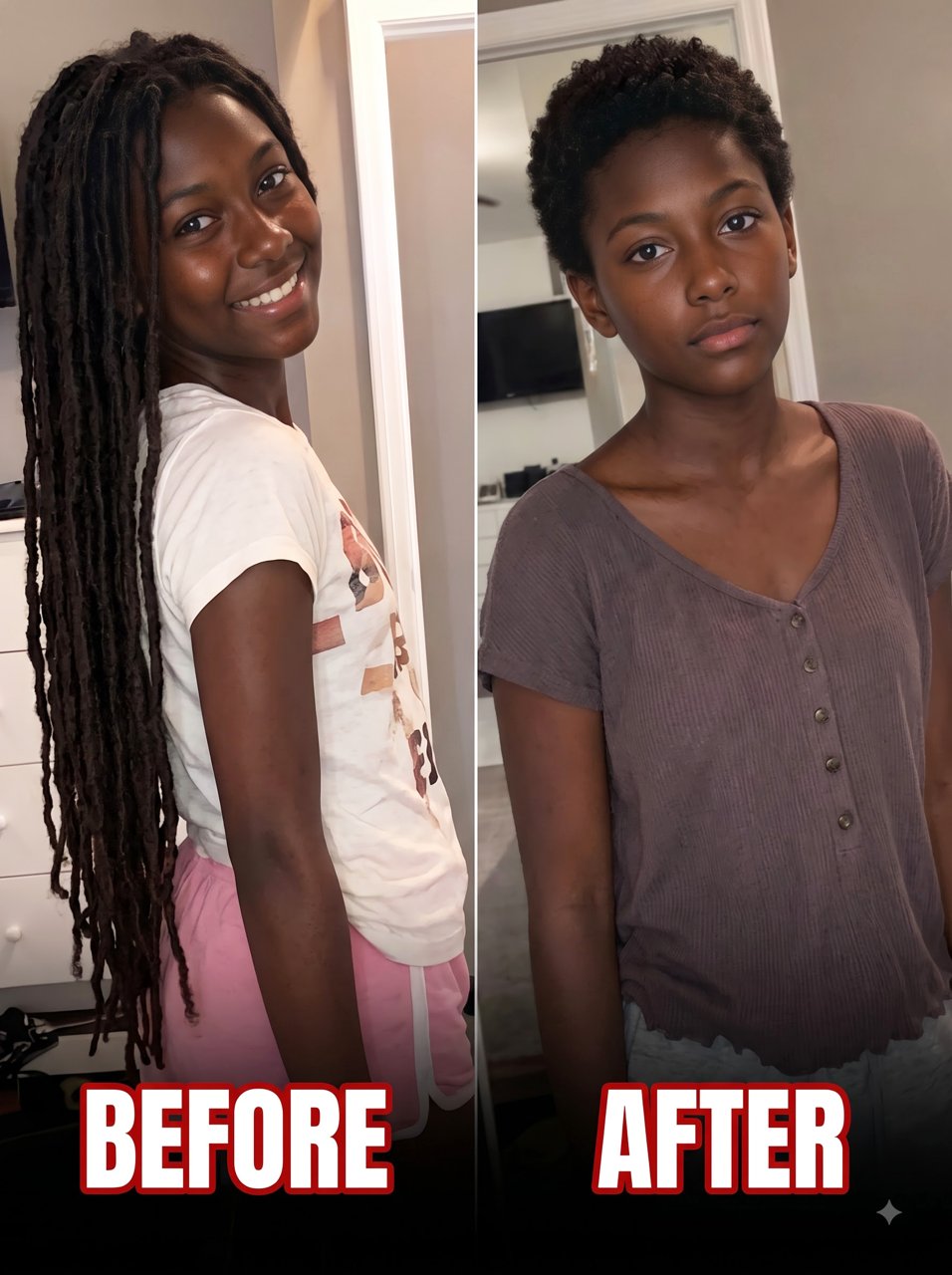 My 12-year-old daughter came home with a pixie cut after spending the day with my MIL — when I learned the real reason, I burst into tears.