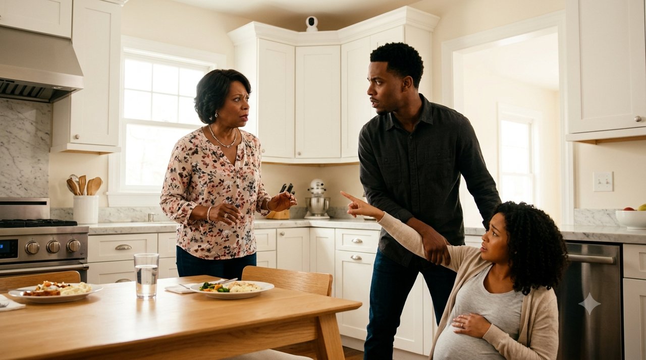 Eight Months Pregnant, I Suddenly Collapsed After Eating Dinner Prepared By My Mother-In-Law—And My Husband Walked In At The Worst Possible Moment.
