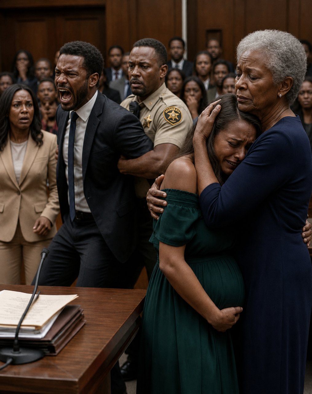 At my divorce hearing, eight months pregnant, the judge ruled that I would walk away with absolutely nothing.