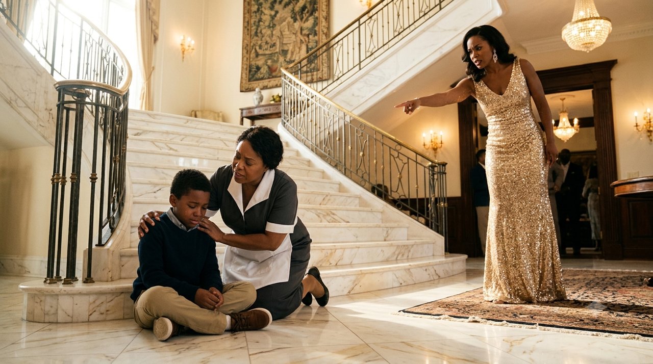 "My Stepmother Thought One Push Down the Marble Staircase Would Silence a Six-Year-Old Boy Forever.