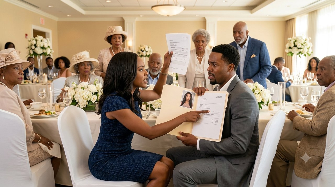 At our daughter's baptism, my husband whispered, "Hurry up and pay—the whole room is watching," so I smiled and gave everyone something far more shocking to watch.