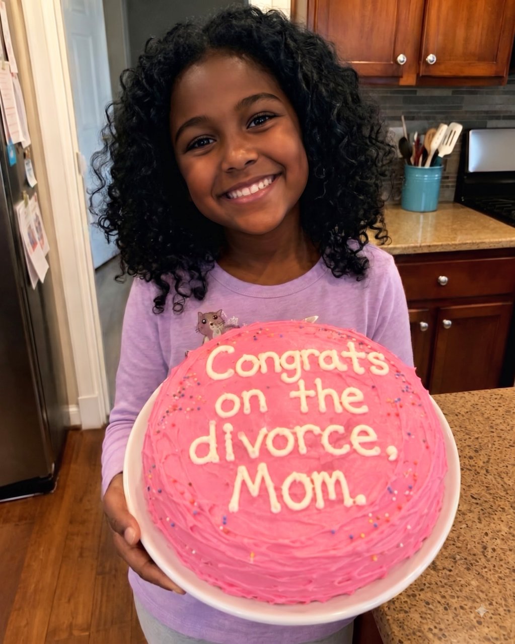 My Daughter Gave Me a "Divorce Cake" Before I Knew My Husband Was Filing — What I Found Inside the Cake Made Me Gasp