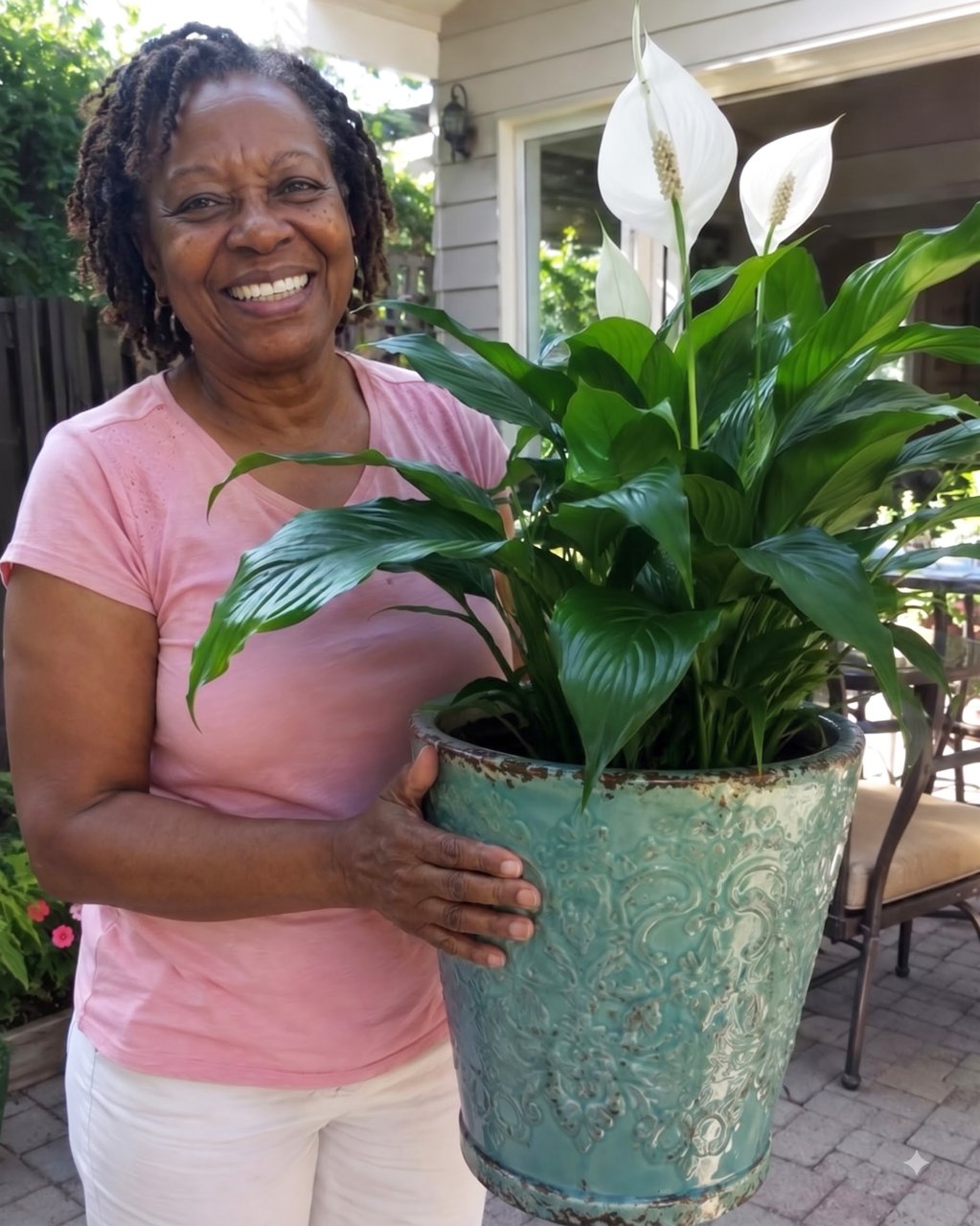 My MIL gifted me a beautiful potted plant for my new house — but when I repotted it months later, I was stunned by what I found buried in the soil.